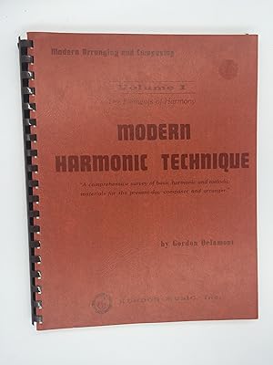 Seller image for Modern Harmonic Technique for sale by Rivendell Books Ltd.