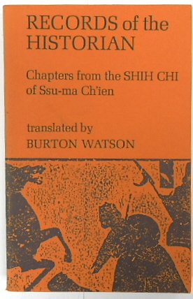 Immagine del venditore per Records of the Historian: Chapters from the Shih Chi of Ssu-ma Ch'ien venduto da PsychoBabel & Skoob Books