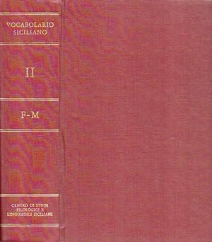 Vocabolario siciliano. F-M (Vol. 2)