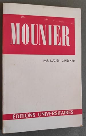 Seller image for Emmanuel Mounier. for sale by Librairie Pique-Puces