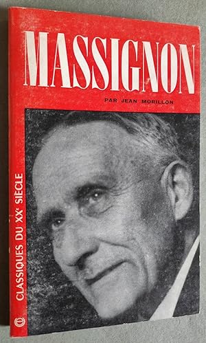 Immagine del venditore per Massignon. venduto da Librairie Pique-Puces