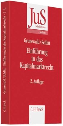 Seller image for Einfhrung in das Kapitalmarktrecht for sale by Gabis Bcherlager