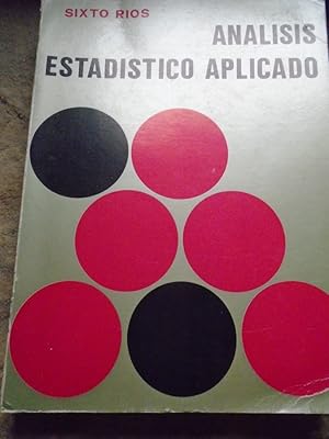 Seller image for Anlisis Estadstico Aplicado for sale by Carmichael Alonso Libros