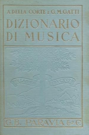 Imagen del vendedor de DIZIONARIO DI MUSICA a la venta por LIBRERIA ALDROVANDI