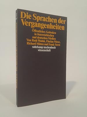 Seller image for Die Sprachen der Vergangenheiten. ffentliches Gedenken in sterreichischen und deutschen Medien for sale by ANTIQUARIAT Franke BRUDDENBOOKS