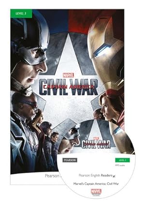 Imagen del vendedor de Pearson English Readers Level 3: Marvel - Captain America - Civil War (Book + CD) a la venta por Smartbuy