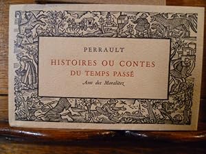 Bild des Verkufers fr Histoires ou Contes du temps pass. Avec des Moralitez. Bois de jean Lbdeff. zum Verkauf von Librairie L'Abac / Gimmic SRL