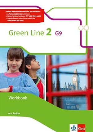 Bild des Verkufers fr Green Line 2 G9. Workbook + Nutzerschlssel Klasse 6 zum Verkauf von Smartbuy