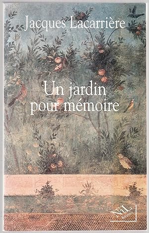 Image du vendeur pour Un jardin pour mmoire mis en vente par LibrairieLaLettre2