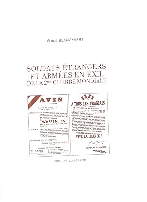 Soldats étrangers et armées en exil de la 2me Guerre mondiale