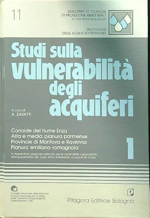 Bild des Verkufers fr Studi sulla vulnerabilita' degli acquiferi vol.1 zum Verkauf von Librodifaccia