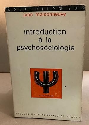 Introduction à la psychosociologie