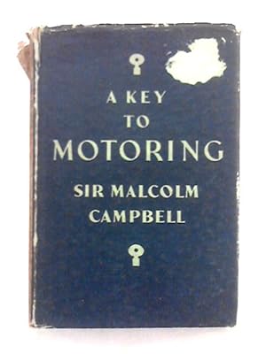 Immagine del venditore per A Key to Motoring venduto da World of Rare Books