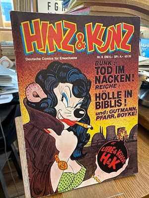 Hinz & Kunz Nr. 9. Deutsche Comics für Erwachsene.
