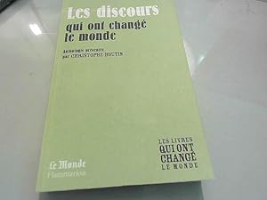 Bild des Verkufers fr Les Discours Qui Ont Change Le Monde - Anthologie zum Verkauf von JLG_livres anciens et modernes