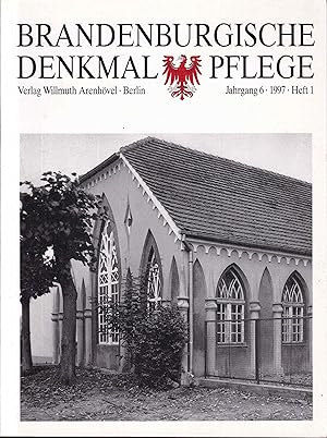 Bild des Verkufers fr Brandenburgische Denkmalpflege. Jahrgang 6, 1997, Heft 1 zum Verkauf von Graphem. Kunst- und Buchantiquariat