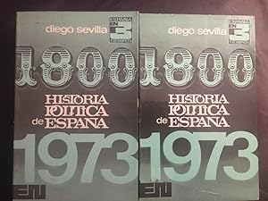Imagen del vendedor de Historia poltica de Espaa (1800-1973) 2 vols. a la venta por Libreria Anticuaria Camino de Santiago
