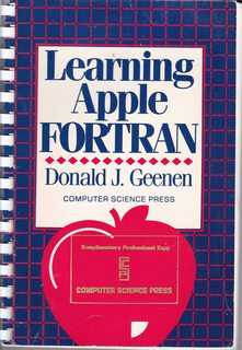 Learning Apple Fortran (Computers and Math Series)