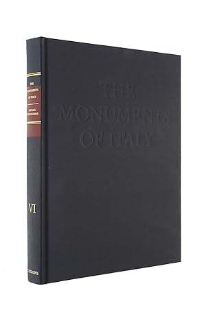 Imagen del vendedor de Monuments of Italy Volume VI, Glossary etc a la venta por M Godding Books Ltd