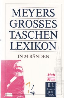 Meyers Grosses Tachenlexikon in 24 Banden (Meyers Tachenlexikon in 24 Banden) Band #14 Malt-Mom