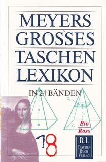 Meyers Grosses Tachenlexikon in 24 Banden (Meyers Tachenlexikon in 24 Banden) Band 18 Pto-Ross
