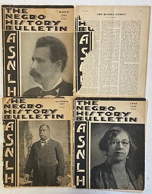 The Negro History Bulletin, Four Issues of 1947- 48
