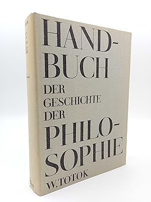 Bild des Verkufers fr Handbuch der Geschichte der Philosophie; Band 2: Mittelalter zum Verkauf von Antiquariat Smock