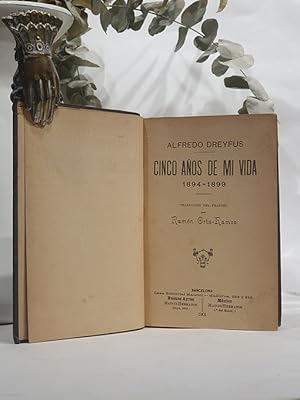 Image du vendeur pour Cinco aos de mi vida. 1894 - 1899. Traduccin del francs por Ramn Orts Ramos. mis en vente par Librera Miau