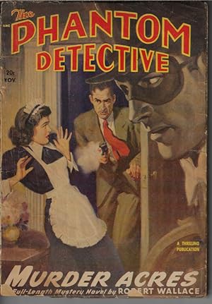 Seller image for THE PHANTOM DETECTIVE: November, Nov. 1948 for sale by Books from the Crypt