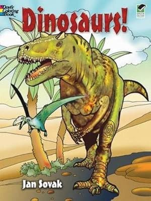 Bild des Verkufers fr Dinosaurs Coloring Book zum Verkauf von Smartbuy