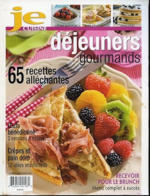 Bild des Verkufers fr Je cuisine Djeuners gourmands zum Verkauf von Librairie Le Nord