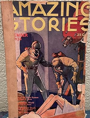 Seller image for Amazing Stories Science Fiction, December 1934 Vol. 9 No. 8 for sale by Crossroads Books