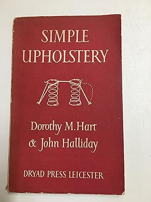 Seller image for Simple Upholstery for sale by B and A books