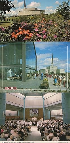 Knock Shrine Irish Ireland 3x Postcard s
