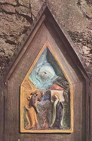 1st Joyful Mystery The Annunciation Aylesford Kent Christian Postcard