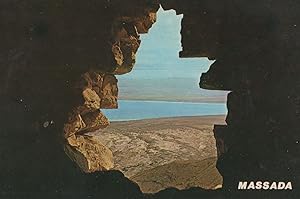 Massada Jewish Israel 10x Rare Folding Postcard Book