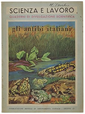 Seller image for GLI ANFIBI ITALIANI.: for sale by Bergoglio Libri d'Epoca