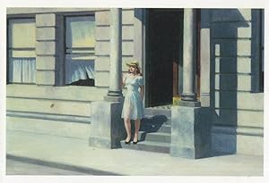 Seller image for Edward Hopper Summertime Delaware Gallery Painting Postcard for sale by Postcard Finder