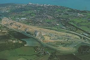 South View Of Folkestone Terminal Kent Euro Channel Tunnel Postcard