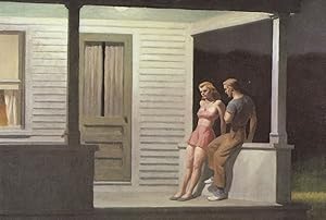 Seller image for Edward Hopper Summer Evening Painting Postcard for sale by Postcard Finder