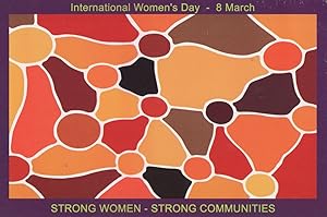 Australian International Womens Day Wangkatha Strong Women Postcard