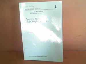 Seller image for Spectral Theory and Complex Analysis. (= Notas de Matematica, Volume 4). for sale by Antiquariat Deinbacher