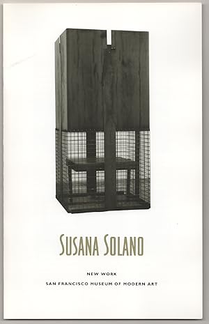 Imagen del vendedor de Susana Solano: New Work a la venta por Jeff Hirsch Books, ABAA