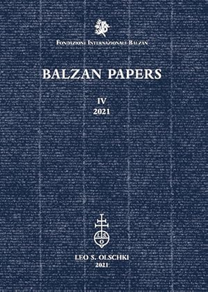 Imagen del vendedor de Balzan Papers IV. 2021. a la venta por FIRENZELIBRI SRL