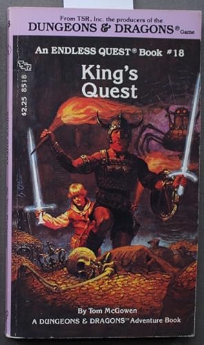 Seller image for King's Quest (Endless Quest, Book 18 / A Dungeons & Dragons Adventure Book) for sale by Comic World