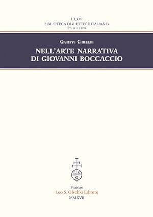 Immagine del venditore per Nell'arte narrativa di Giovanni Boccaccio. venduto da FIRENZELIBRI SRL