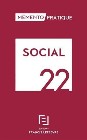 mémento pratique ; social 22