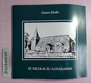 Bild des Verkufers fr Unsere Kirche. St. Nicolai zu Altengamme. zum Verkauf von Druckwaren Antiquariat