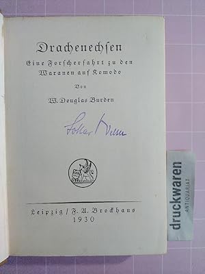 Seller image for Drachenechsen. Eine Forscherfahrt zu den Waranen auf Komodo. for sale by Druckwaren Antiquariat