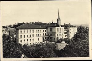 Bild des Verkufers fr Ansichtskarte / Postkarte Schwbisch Gmnd im Remstal, Tchterinstitut St. Loreto zum Verkauf von akpool GmbH